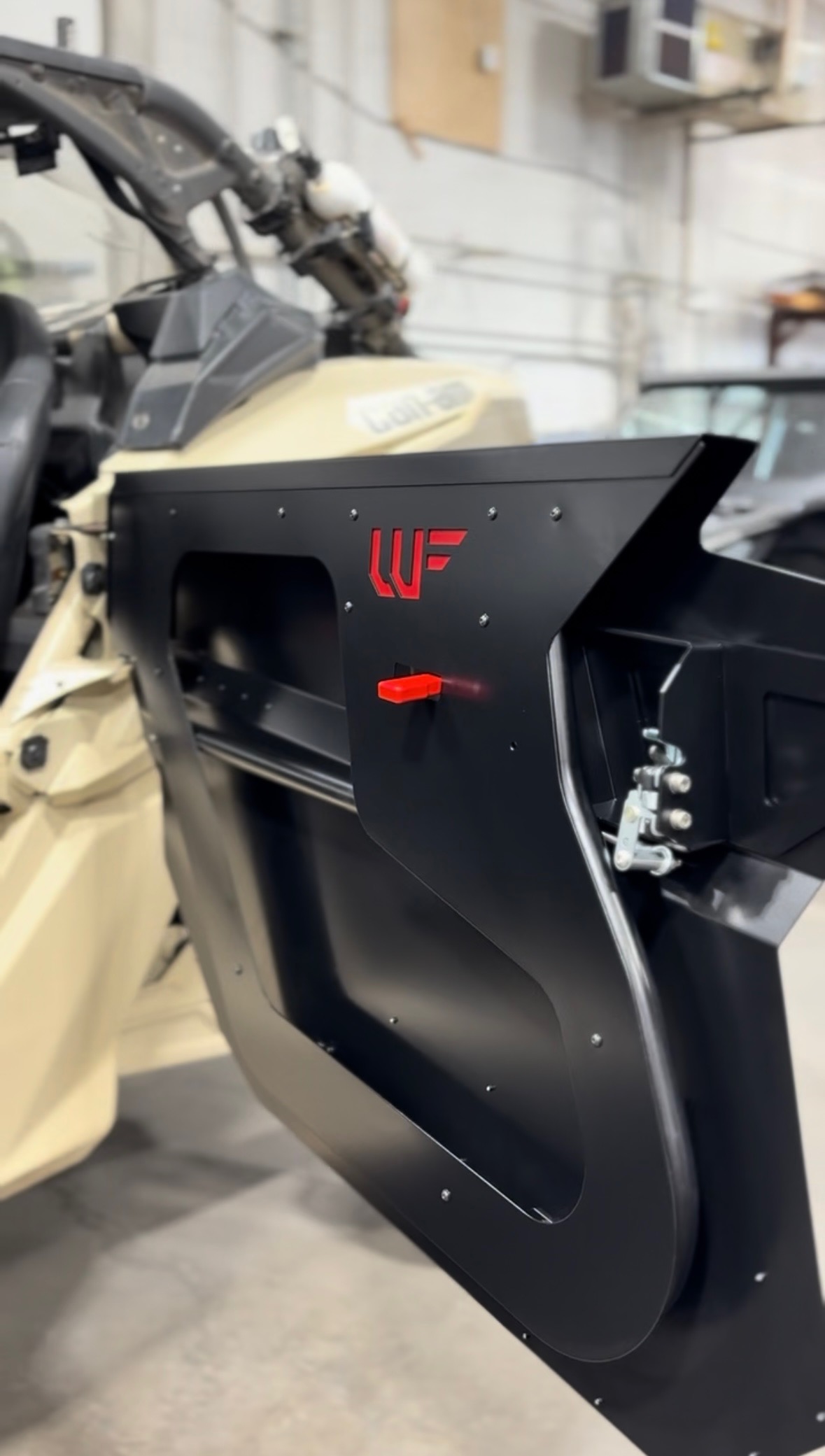 Can Am Maverick X3 Doors - Inside View
