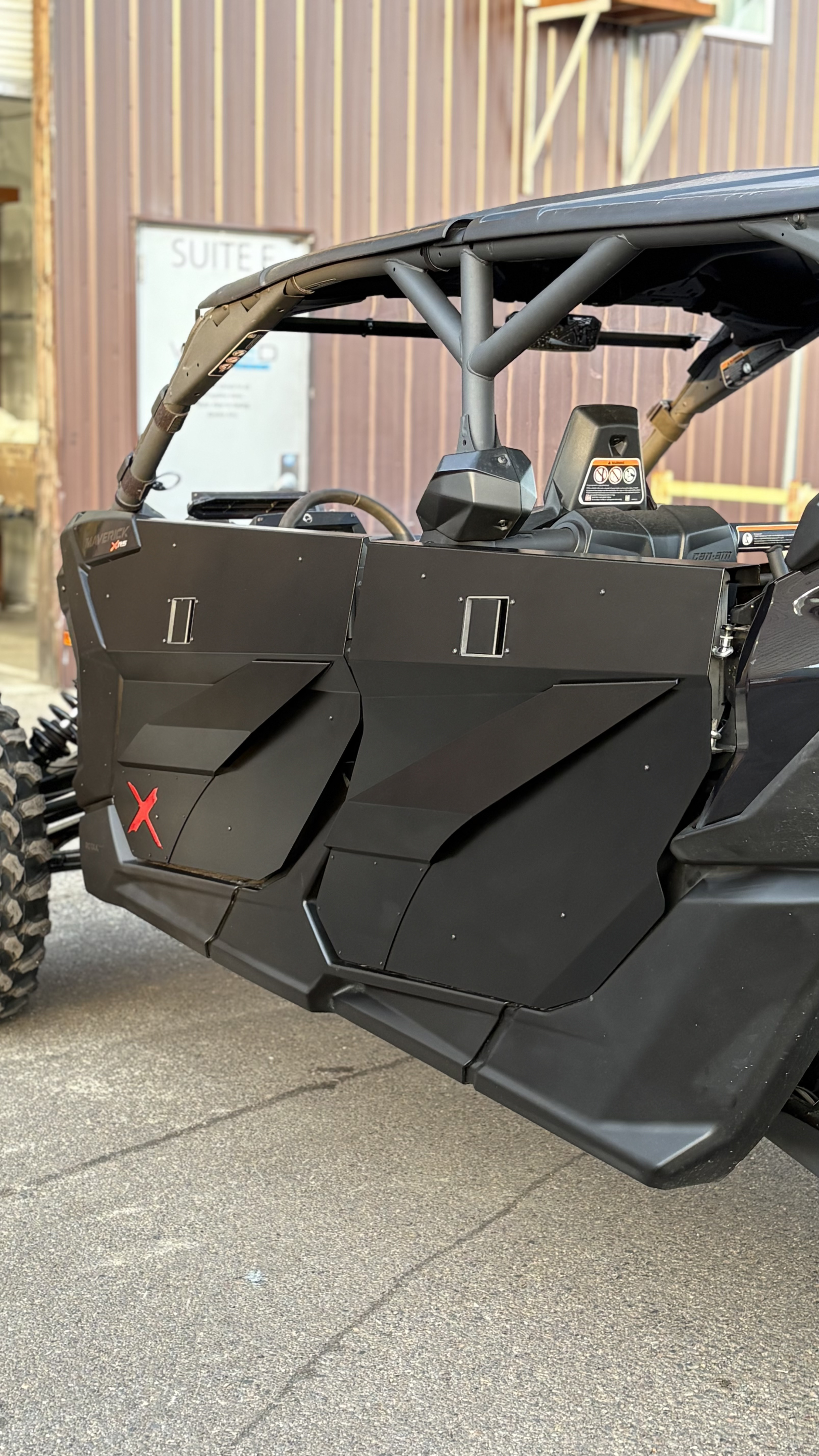 Can Am Maverick R 4 Doors - Rear Iso View