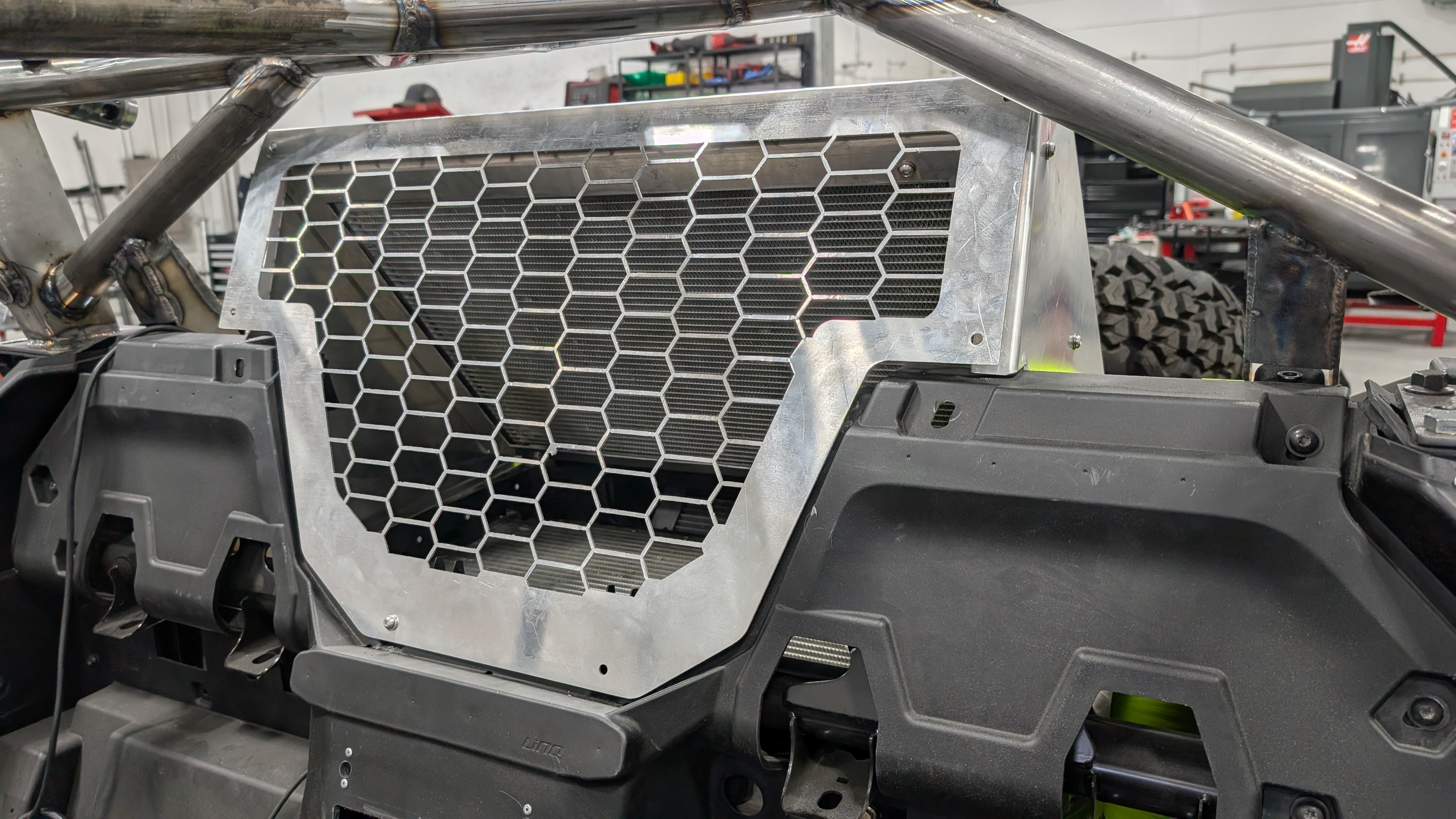 Radiator Relocator Front View