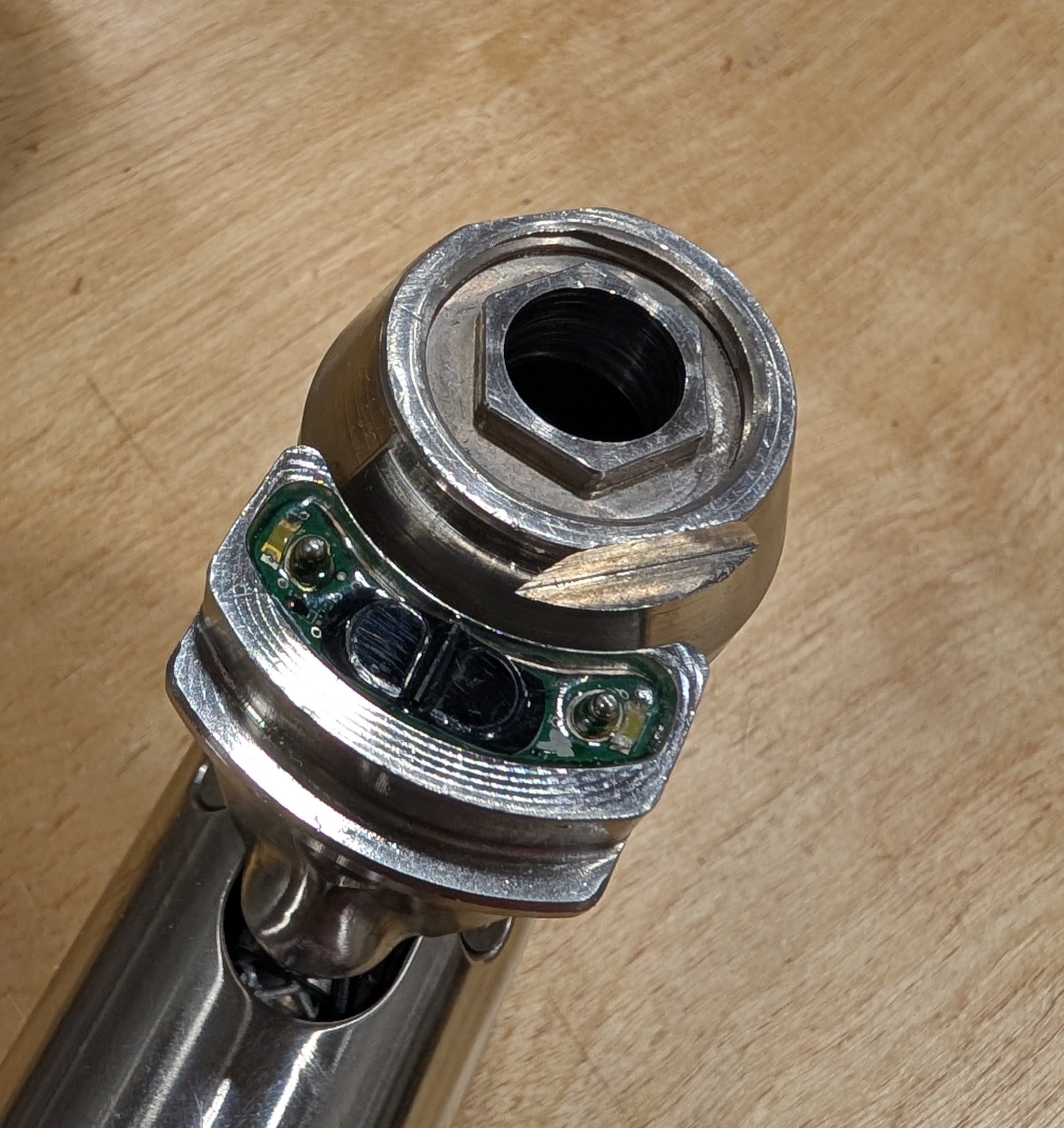 Optical Level Sensor PCB - Installed